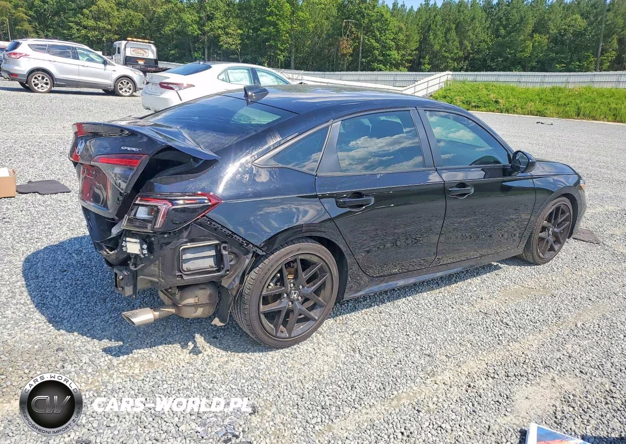 2025 Honda Civic Sport VIN:2HGFE2F58SH586375 - 3