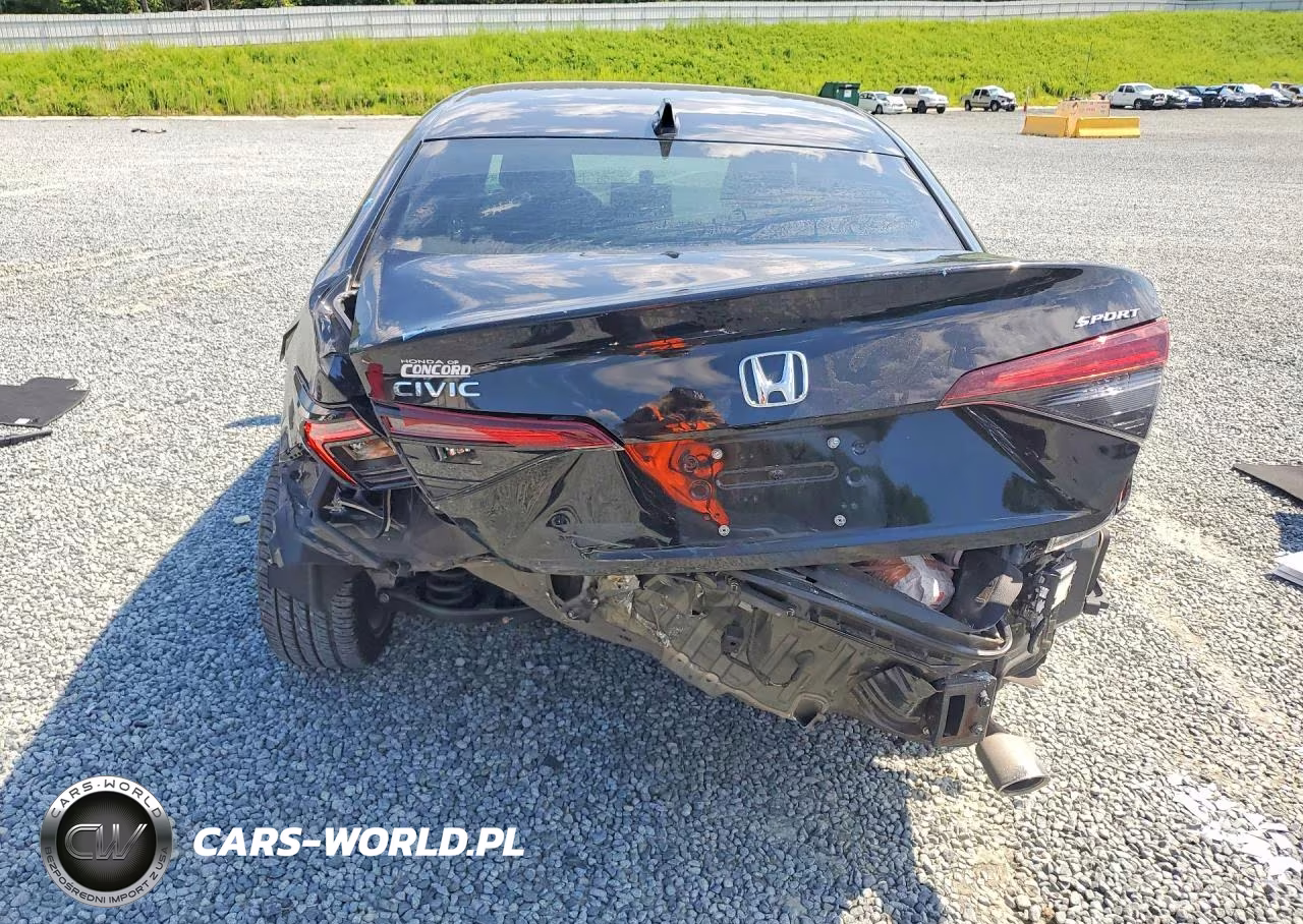 2025 Honda Civic Sport VIN:2HGFE2F58SH586375 - 6