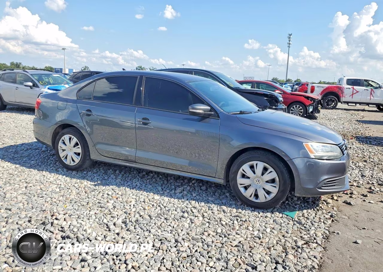 2014 Volkswagen Jetta Se VIN:3VWD17AJ0EM243341 - 4