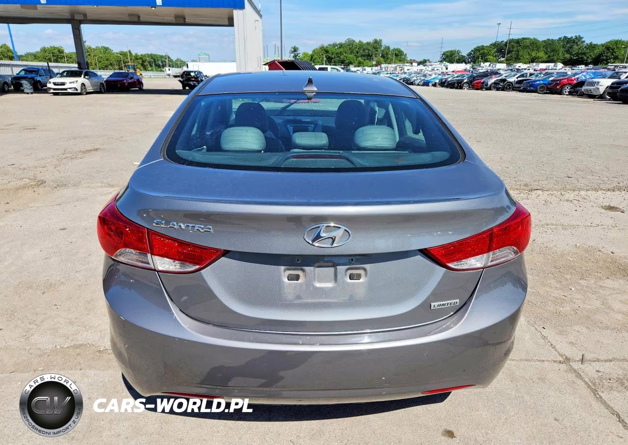 2012 Hyundai Elantra Limited VIN:5NPDH4AE6CH146955 - 6