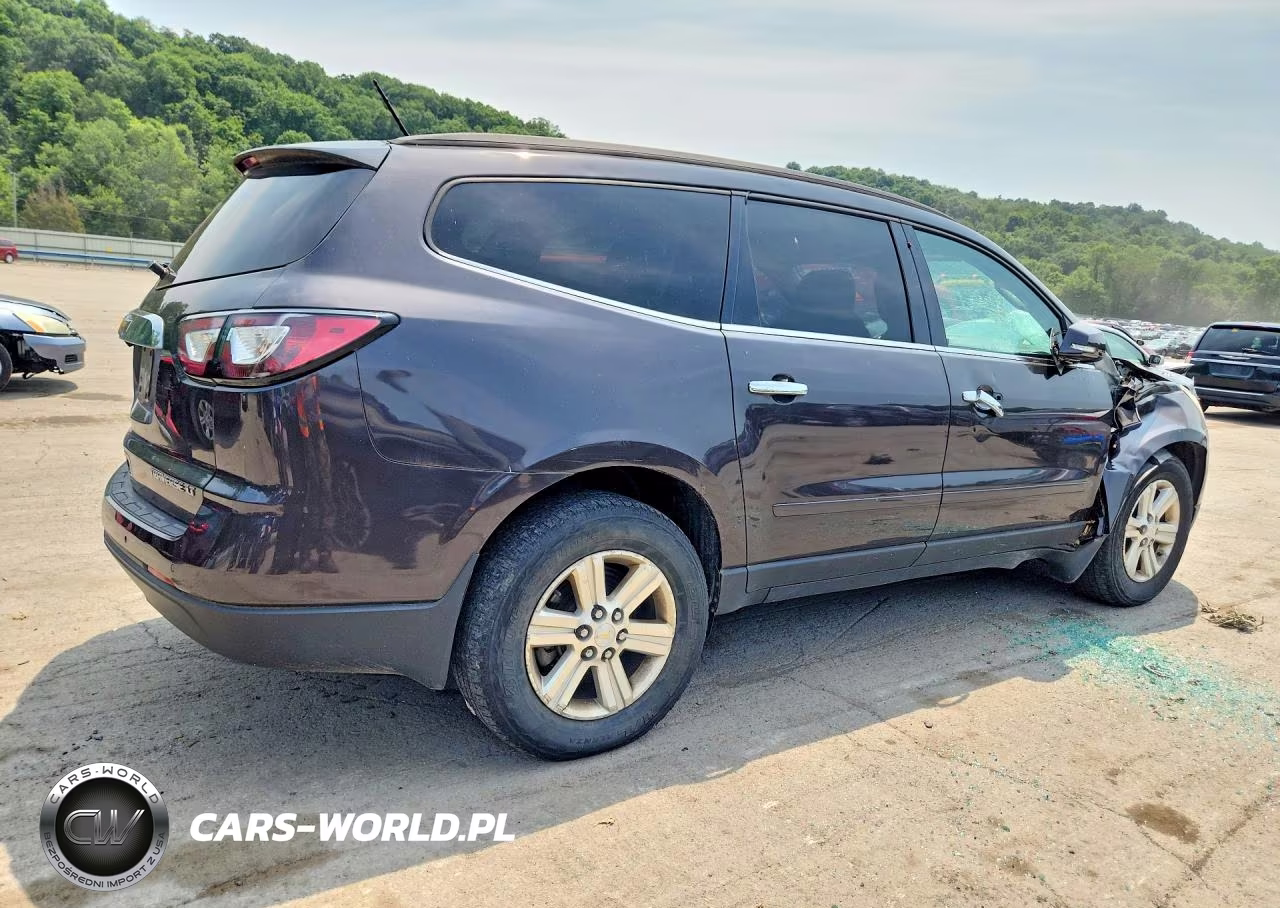 2013 Chevrolet Traverse Lt VIN:1GNKVJKD1DJ177647 - 3