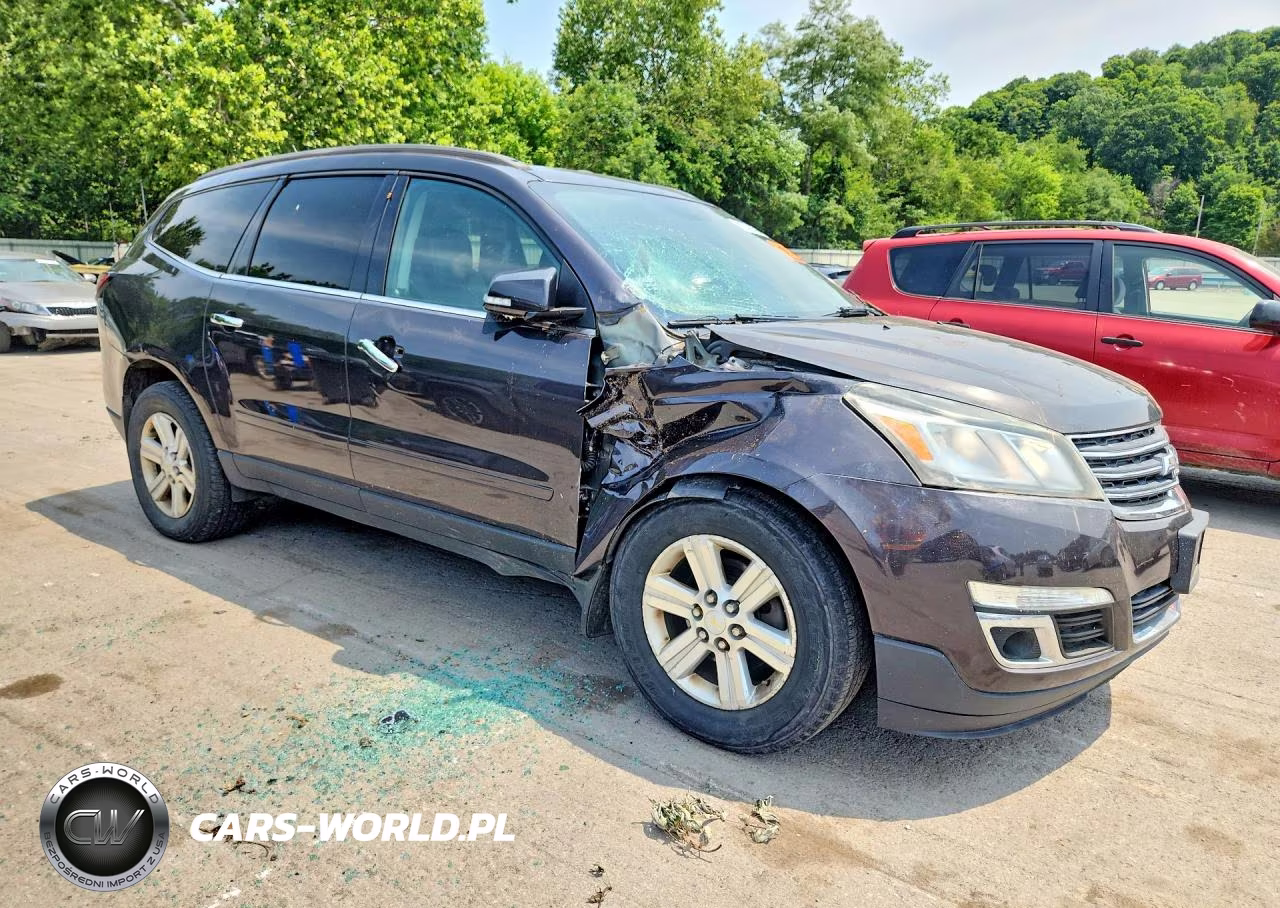 2013 Chevrolet Traverse Lt VIN:1GNKVJKD1DJ177647 - 4