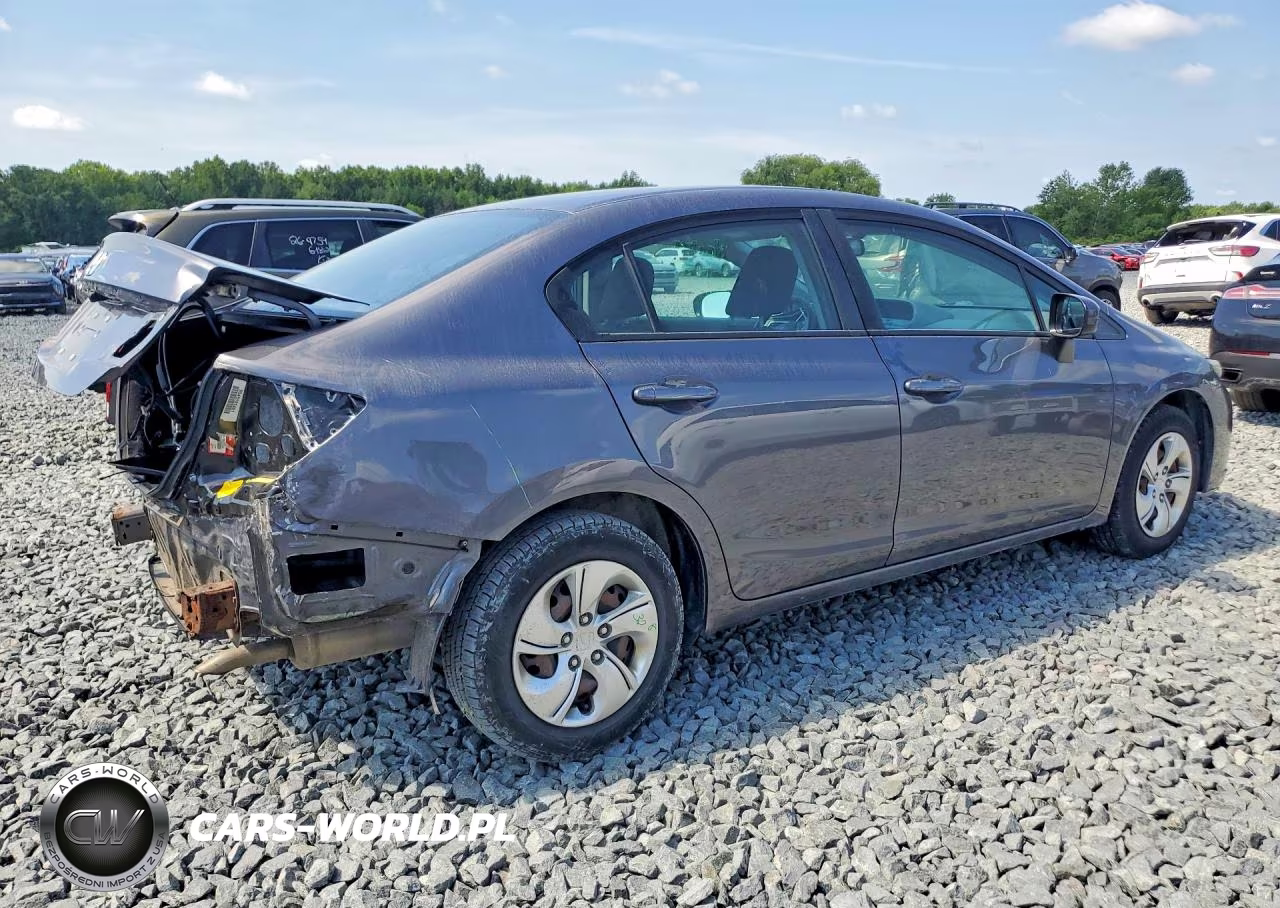 2014 Honda Civic VIN:19XFB2F59EE011287 - 3