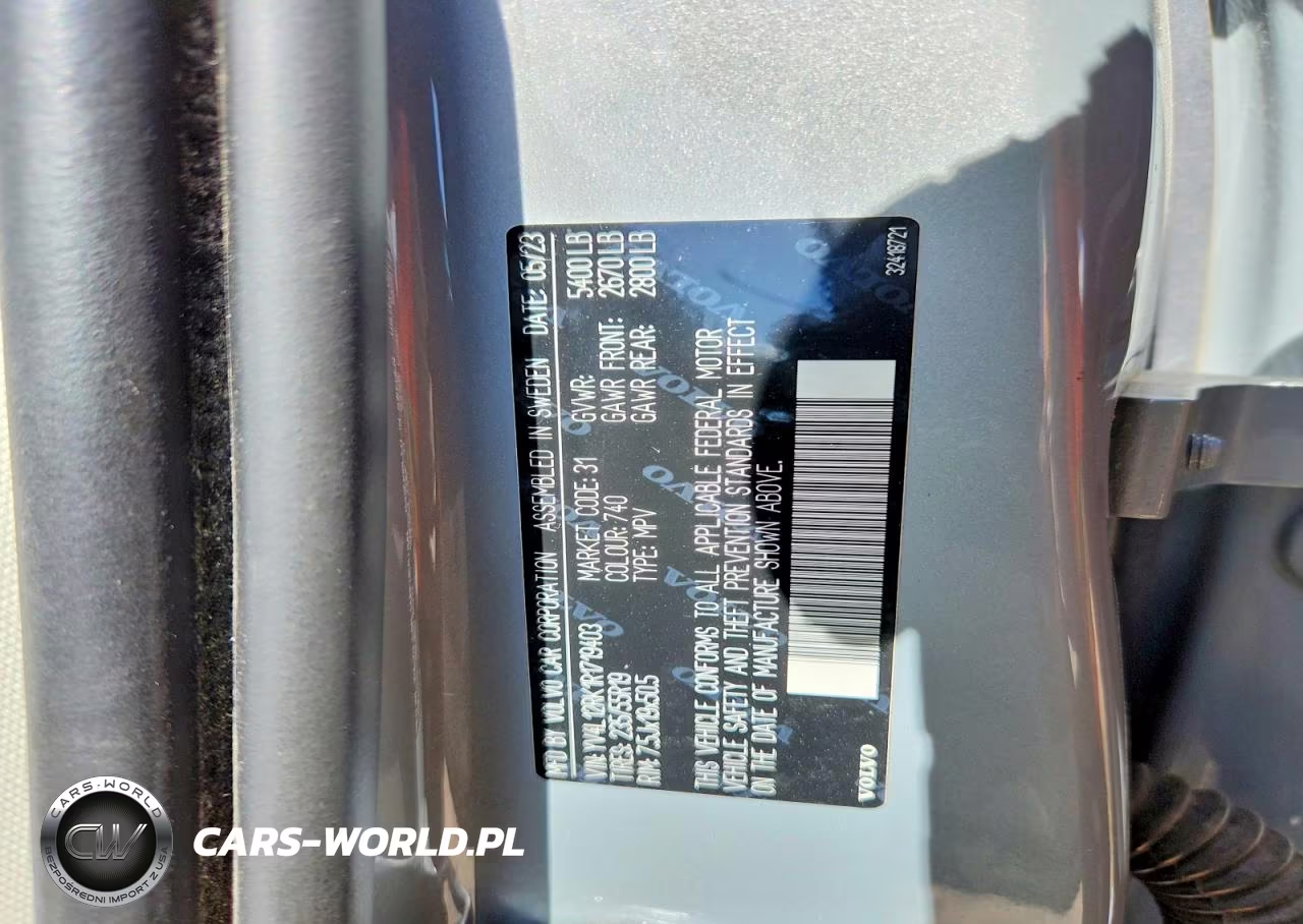 2024 Volvo Xc60 Core VIN:YV4L12RK1R1719403 - 12