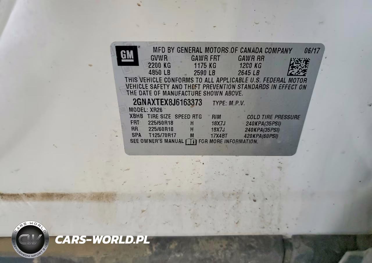 2018 Chevrolet Equinox Lt VIN:2GNAXTEX8J6163373 - 13