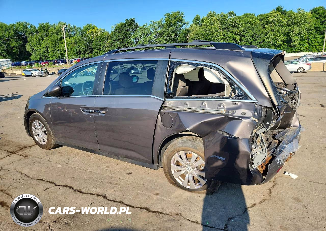 2017 Honda Odyssey Se VIN:5FNRL5H31HB001763 - 2