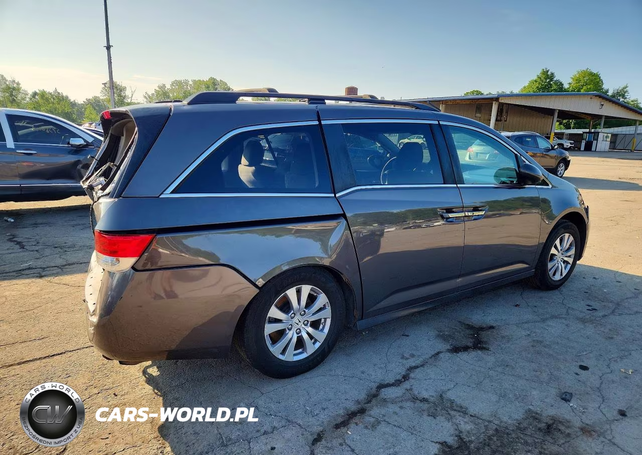 2017 Honda Odyssey Se VIN:5FNRL5H31HB001763 - 3