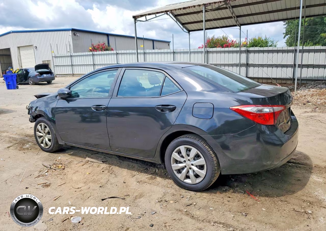 2015 Toyota Corolla Le VIN:2T1BURHE9FC459236 - 2