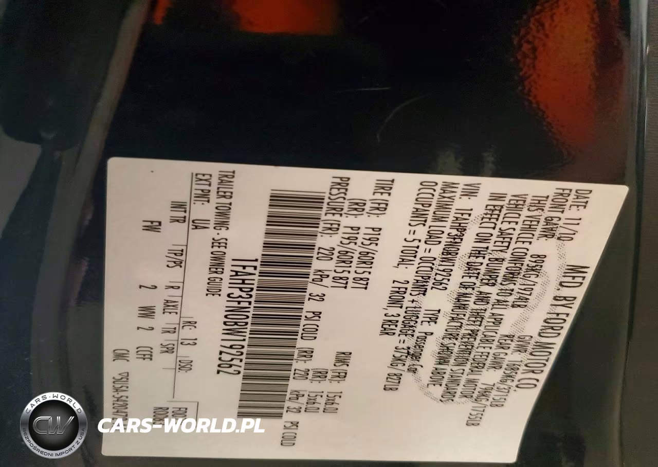 2011 Ford Focus Se VIN:1FAHP3FN0BW192562 - 12