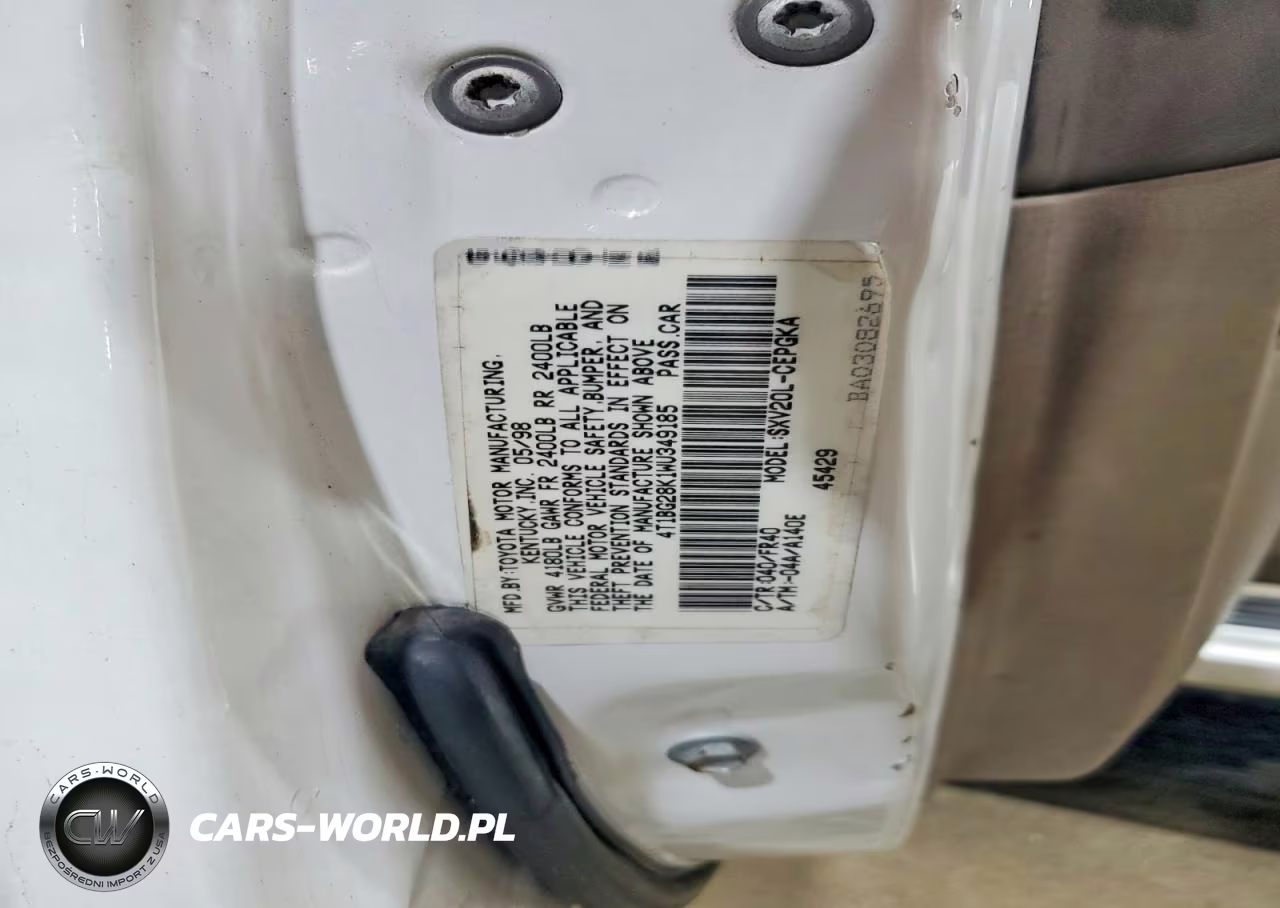 1998 Toyota Camry Xle VIN:4T1BG28K1WU349185 - 13