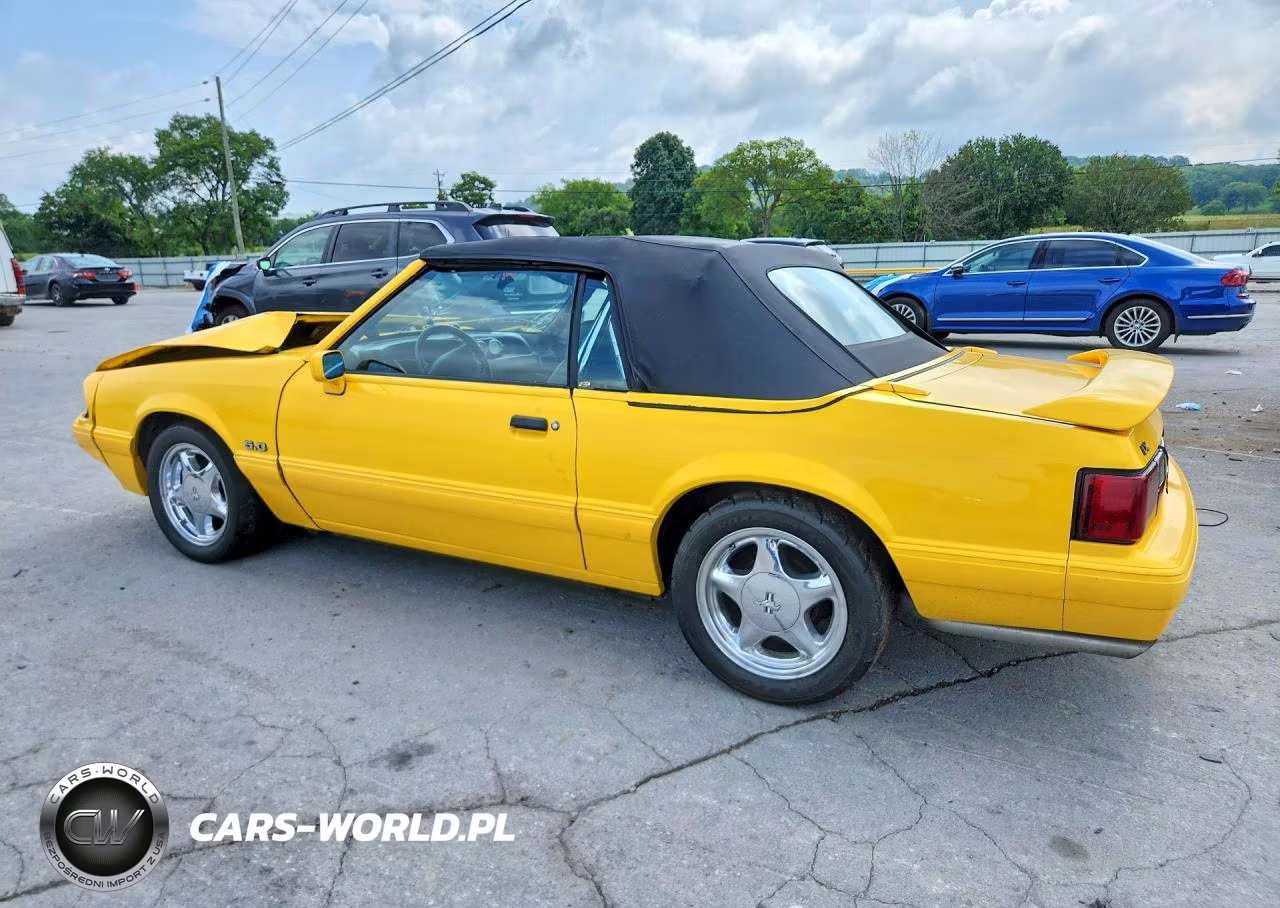 1993 Ford Mustang Lx VIN:1FACP44E2PF205578 - 2