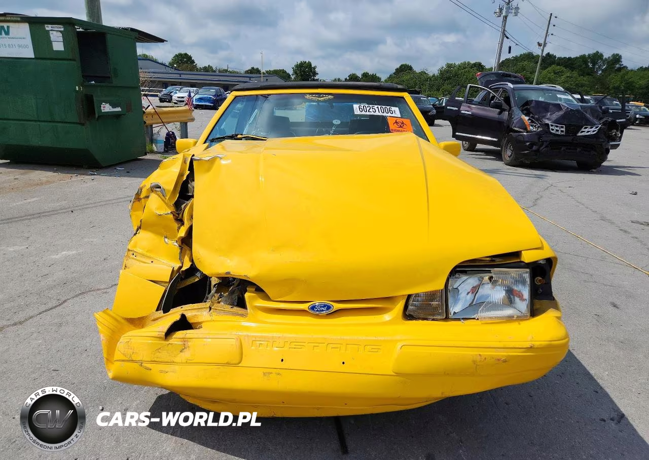 1993 Ford Mustang Lx VIN:1FACP44E2PF205578 - 5