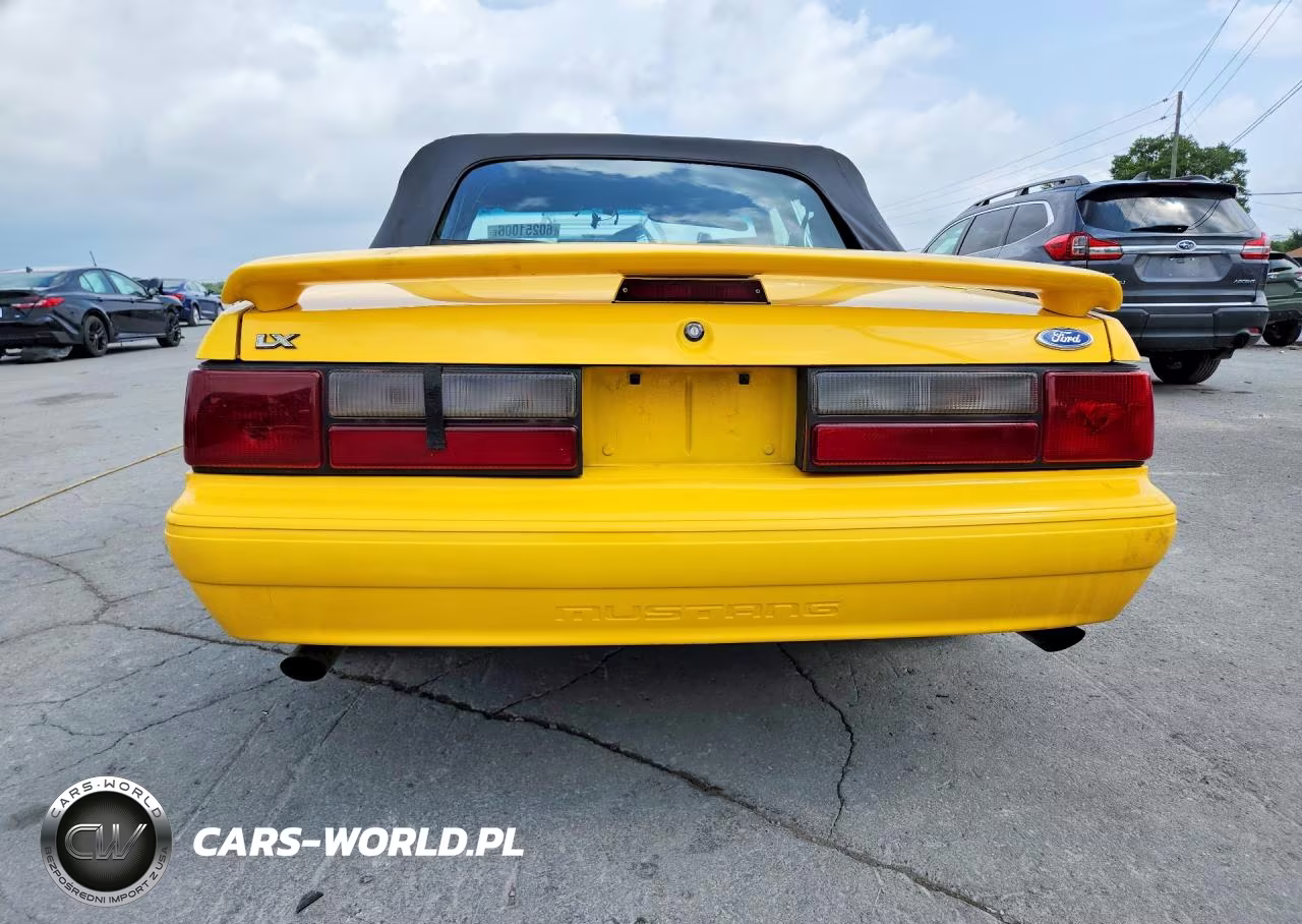 1993 Ford Mustang Lx VIN:1FACP44E2PF205578 - 6