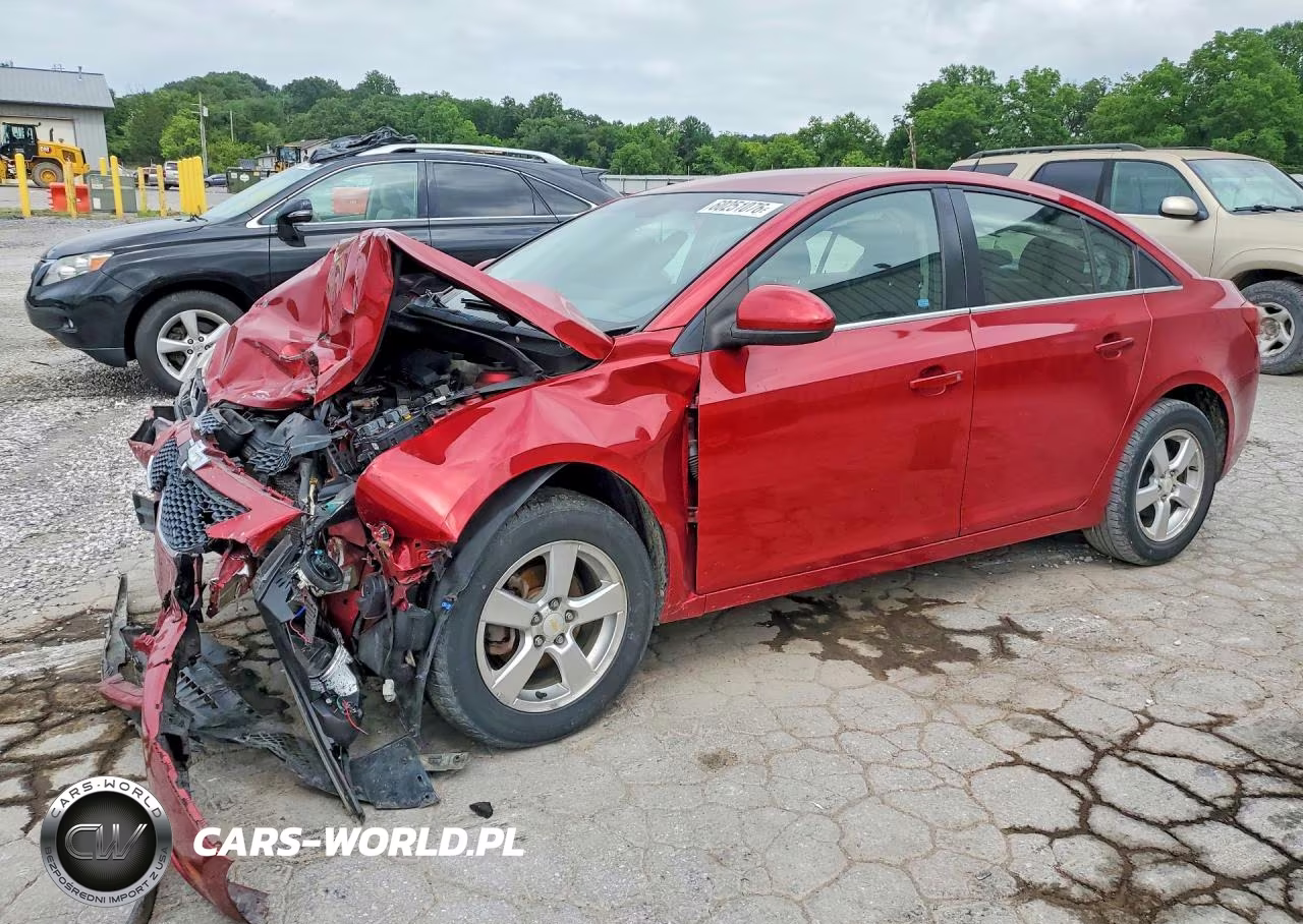 2011 Chevrolet Cruze Lt VIN:1G1PF5S92B7298544 - 1