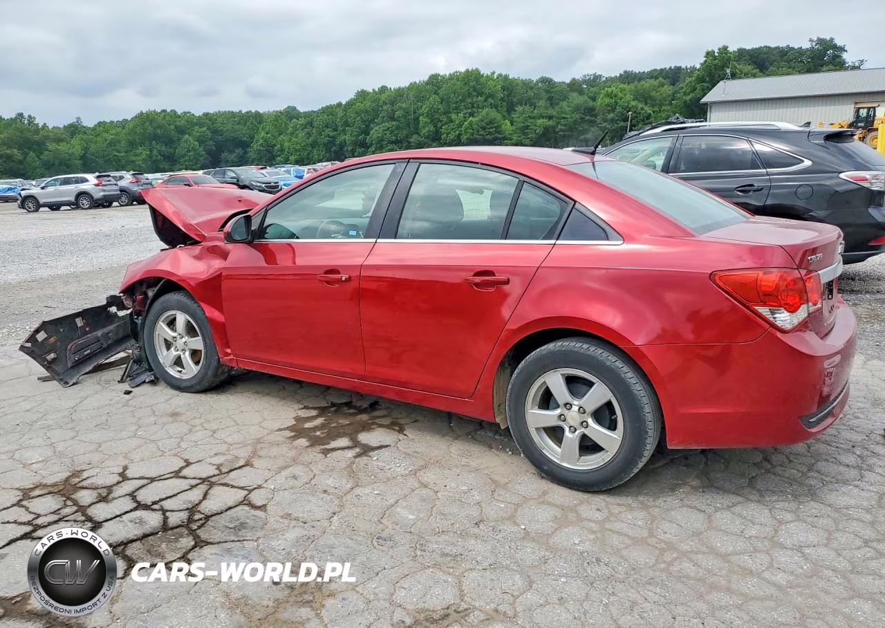 2011 Chevrolet Cruze Lt VIN:1G1PF5S92B7298544 - 2