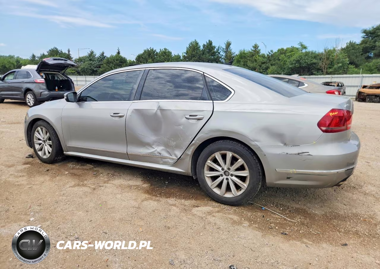 2013 Volkswagen Passat Sel VIN:1VWCP7A33DC020934 - 2
