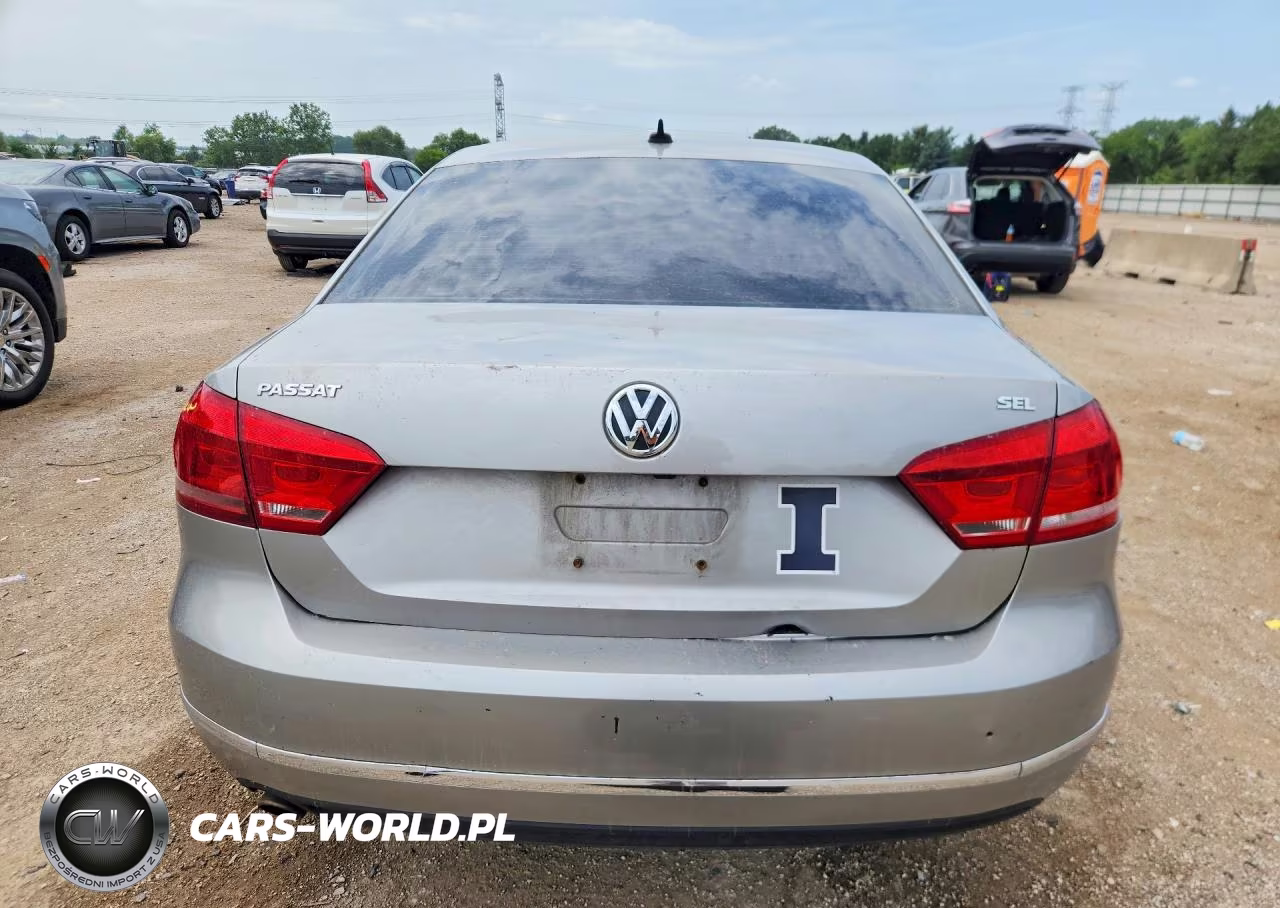 2013 Volkswagen Passat Sel VIN:1VWCP7A33DC020934 - 6