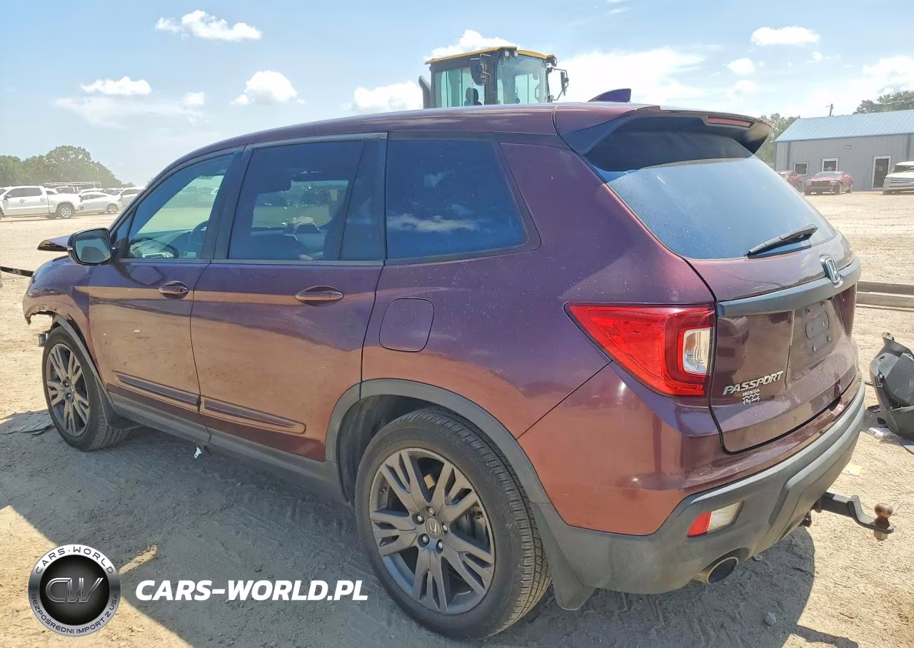 2021 Honda Passport Exl VIN:5FNYF7H52MB000163 - 2