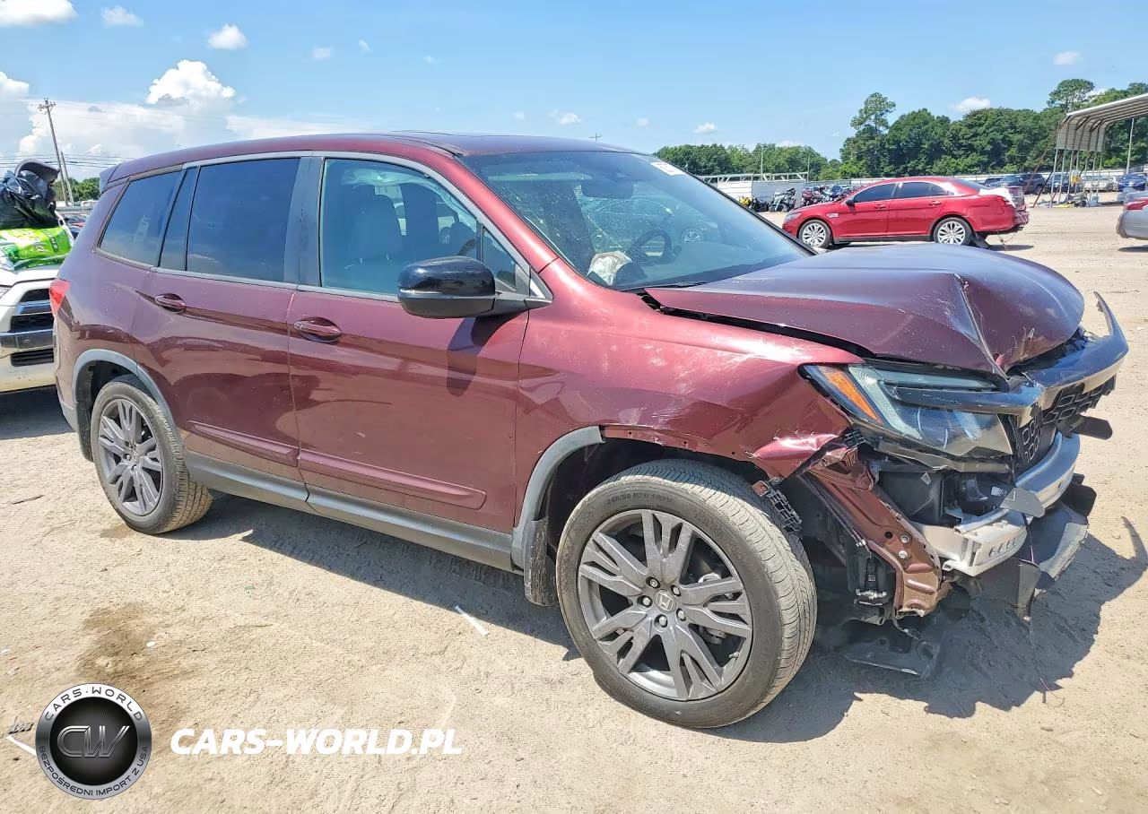 2021 Honda Passport Exl VIN:5FNYF7H52MB000163 - 4
