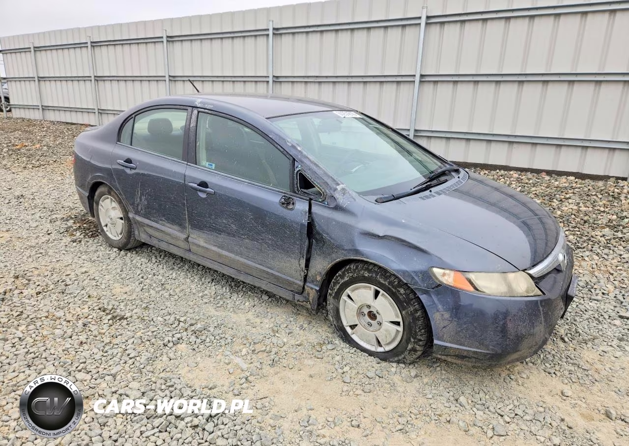 2007 Honda Civic Hybrid VIN:JHMFA36237S020659 - 4
