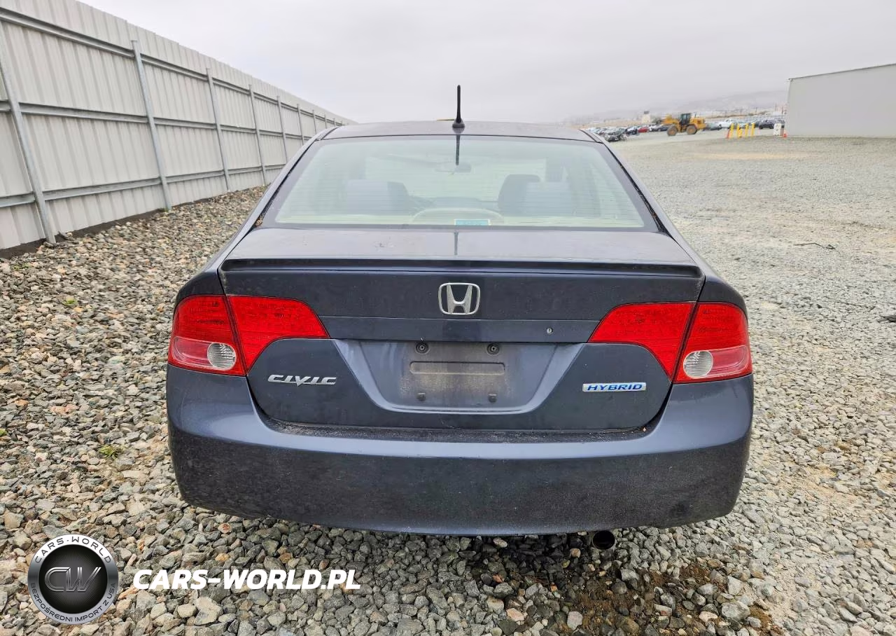 2007 Honda Civic Hybrid VIN:JHMFA36237S020659 - 6