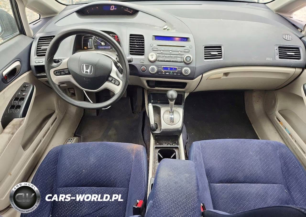 2007 Honda Civic Hybrid VIN:JHMFA36237S020659 - 8