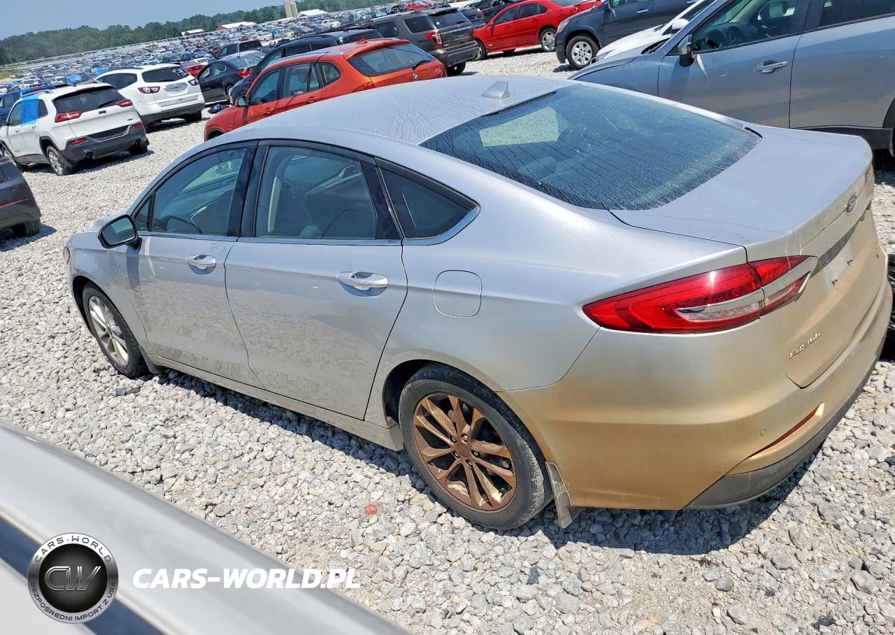 2019 Ford Fusion Se VIN:3FA6P0HD4KR168648 - 2