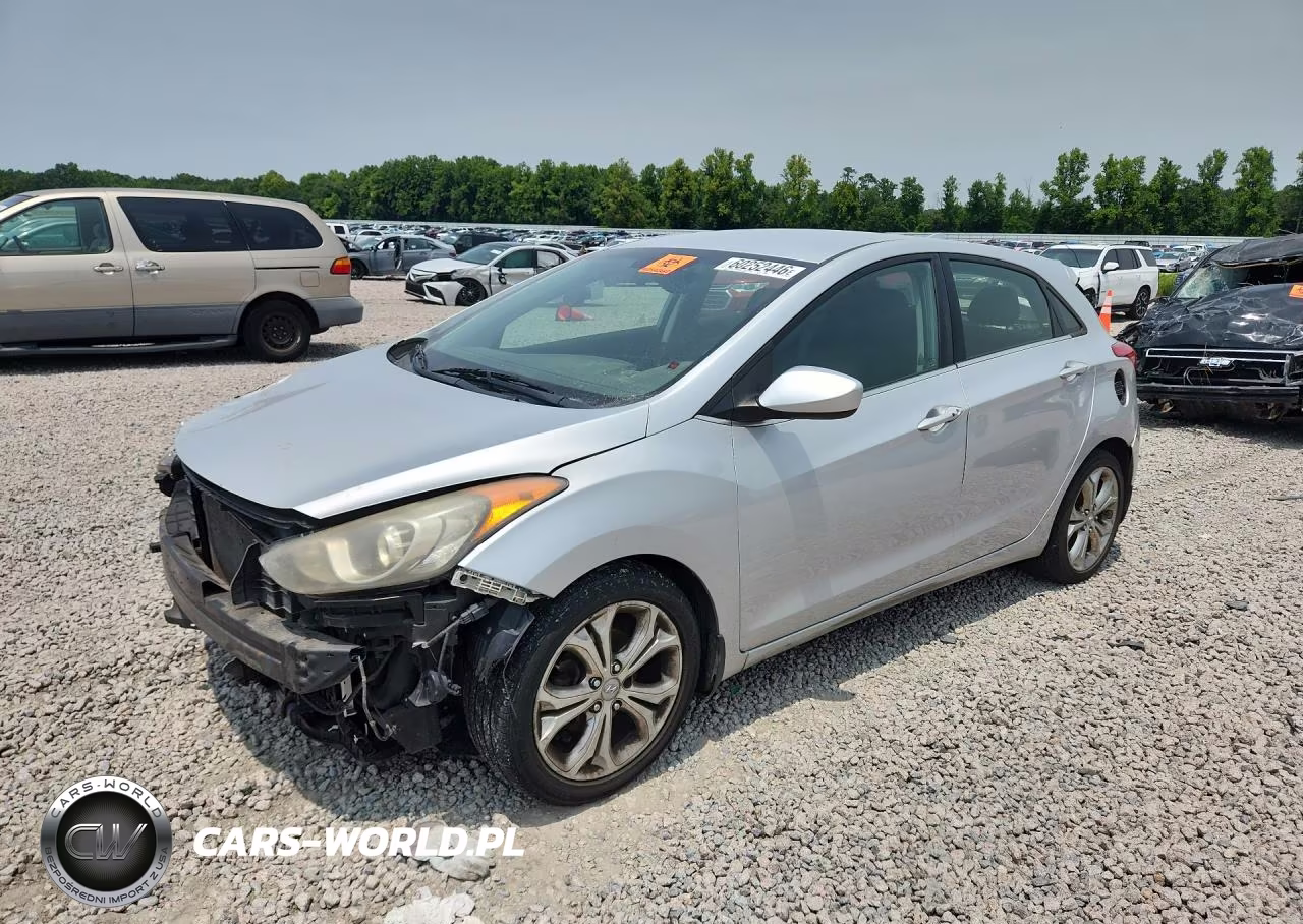 2013 Hyundai Elantra Gt Base VIN:KMHD35LE0DU080746 - 1