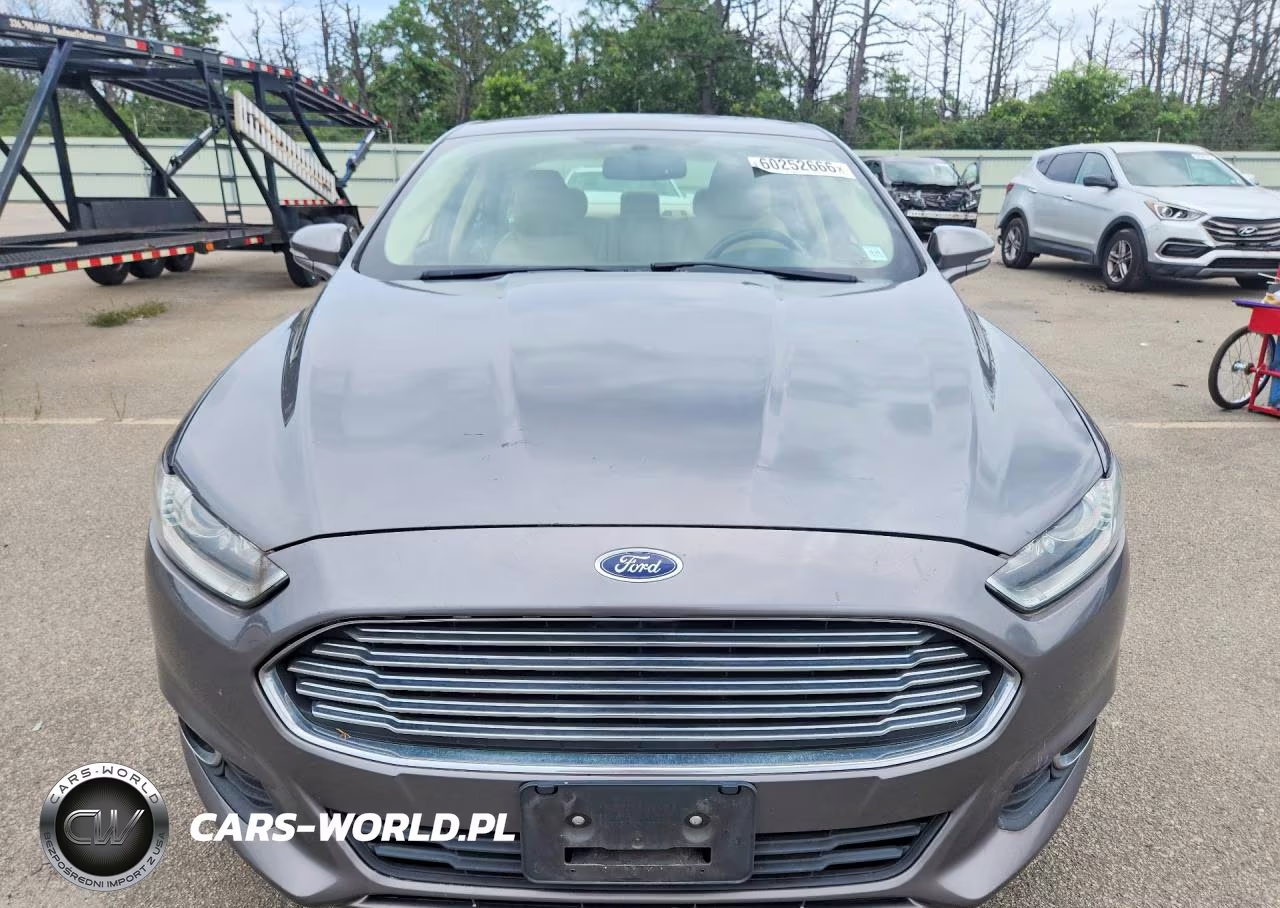 2014 Ford Fusion Se VIN:3FA6P0HD4ER371379 - 5