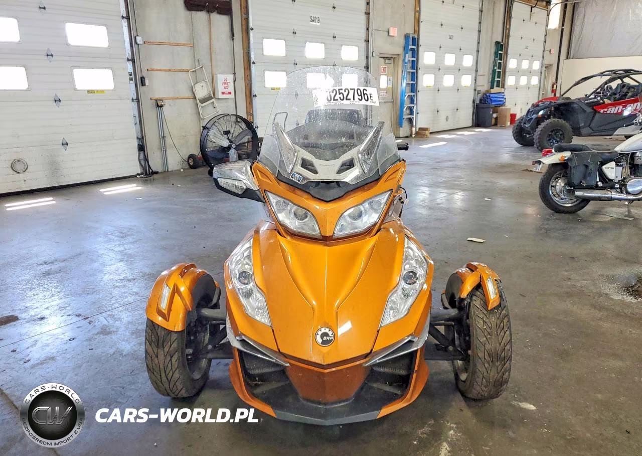 2014 Can-Am Spyder Roadster Rt-Rts-Rt Limited VIN:2BXNBDD15EV001448 - 2