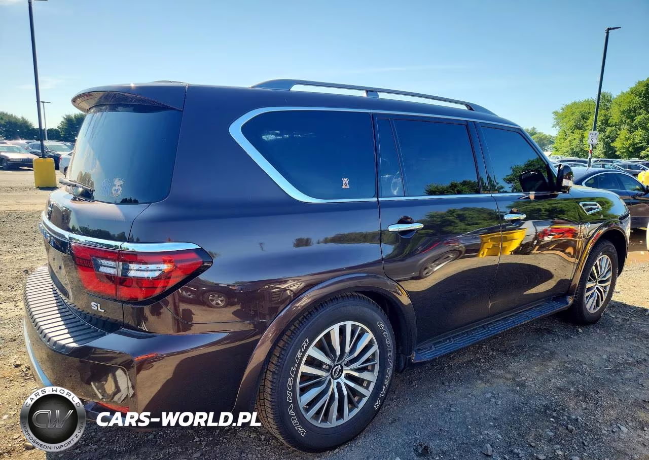 2021 Nissan Armada Sl VIN:JN8AY2BB1M9792785 - 3