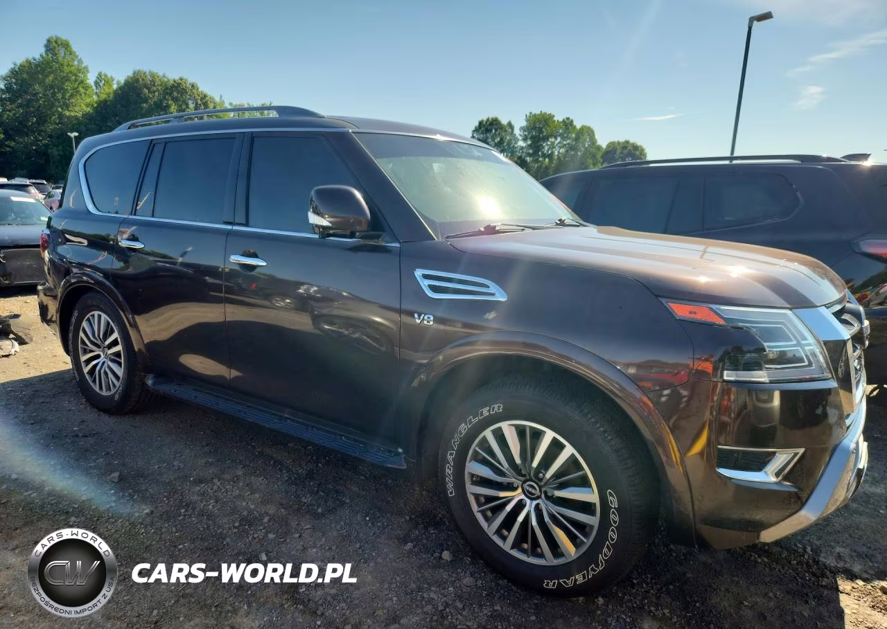 2021 Nissan Armada Sl VIN:JN8AY2BB1M9792785 - 4