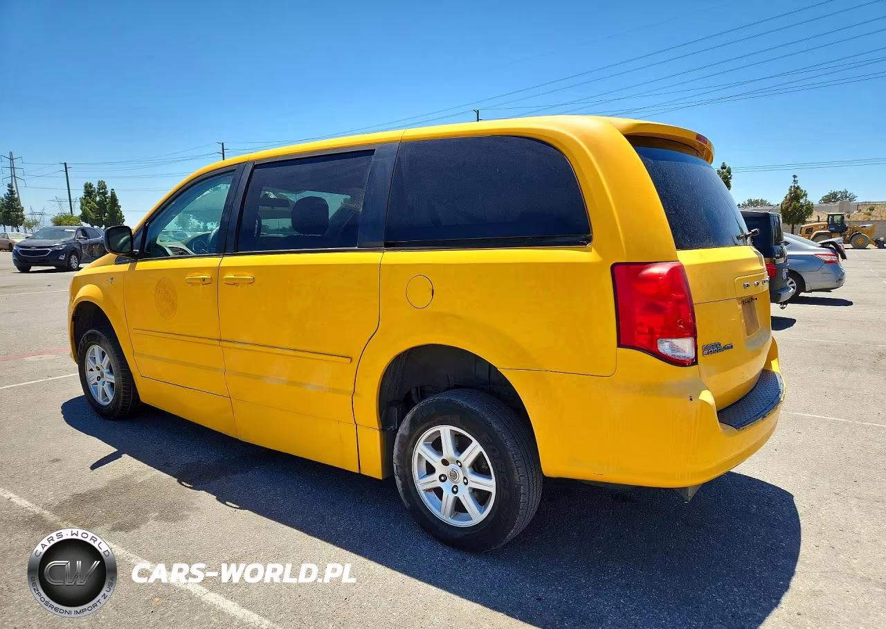 2012 Dodge Grand Caravan Se VIN:2C4RDGBG7CR162040 - 2