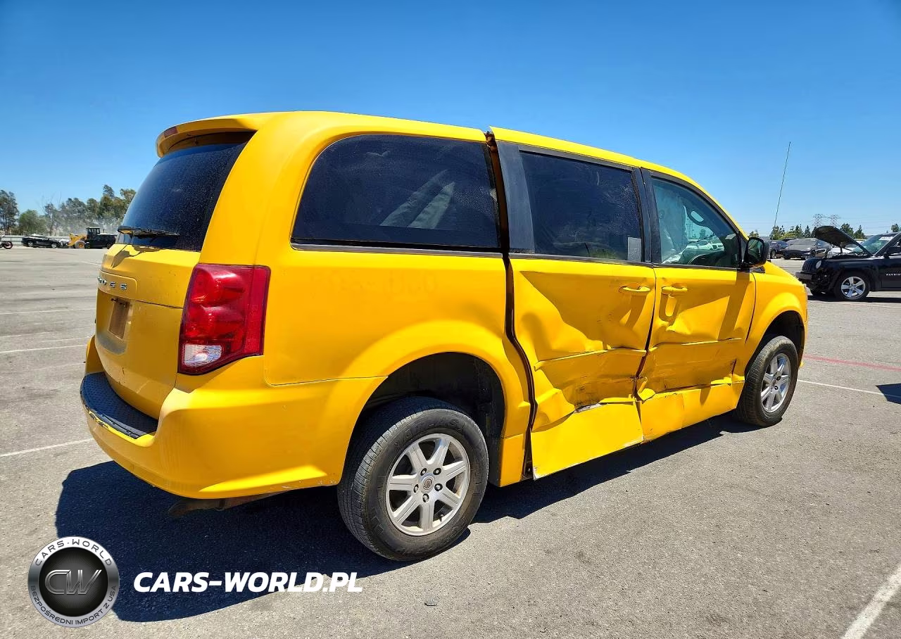 2012 Dodge Grand Caravan Se VIN:2C4RDGBG7CR162040 - 3