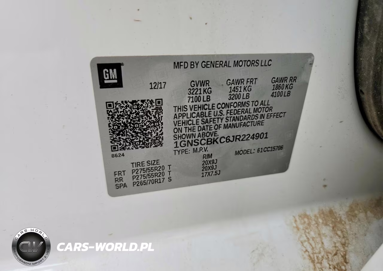 2018 Chevrolet Tahoe C1500 Lt VIN:1GNSCBKC6JR224901 - 13