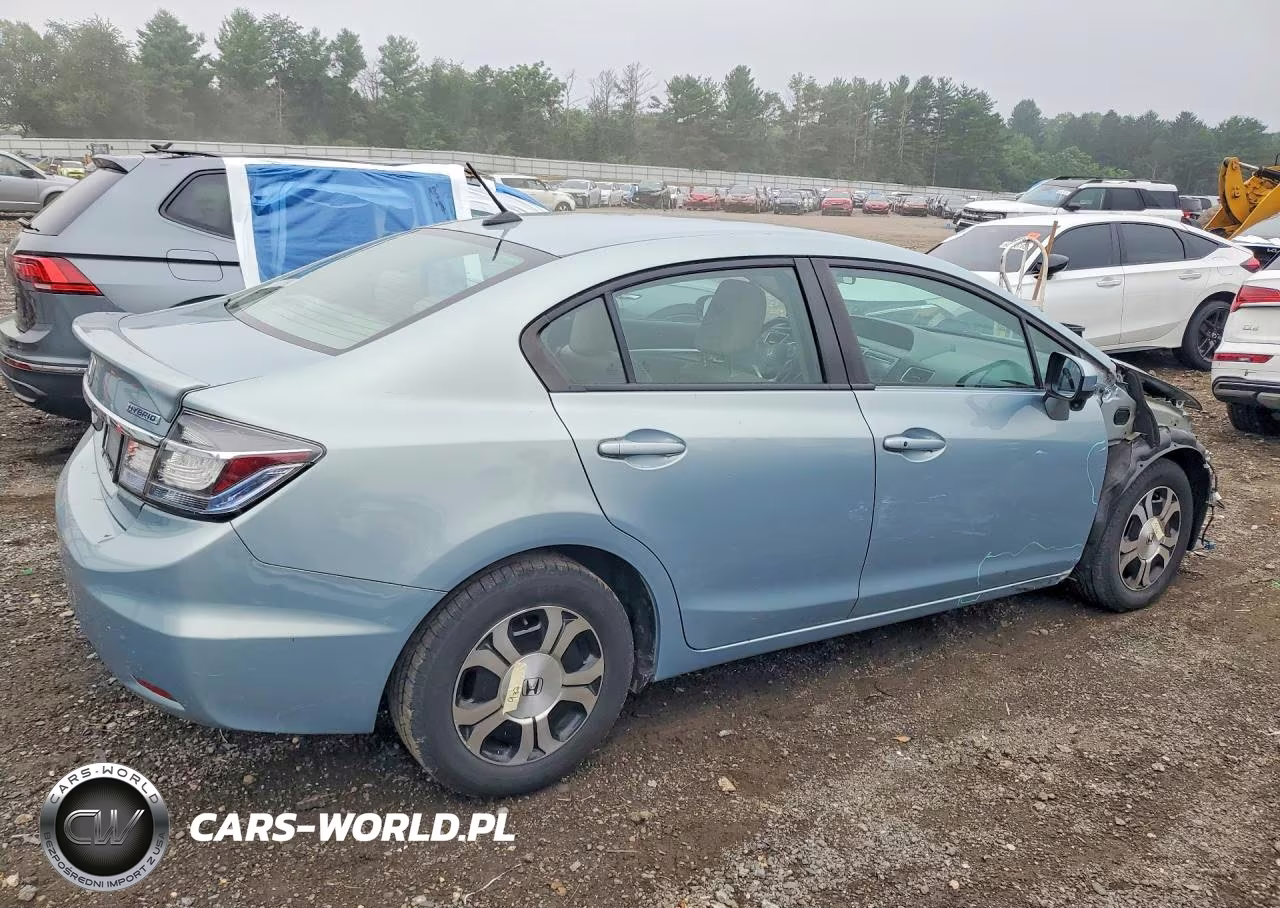2014 Honda Civic Hybrid L VIN:19XFB4F32EE000464 - 3