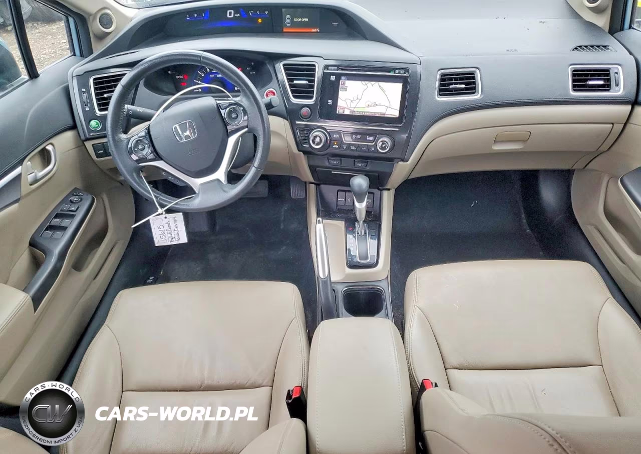 2014 Honda Civic Hybrid L VIN:19XFB4F32EE000464 - 8