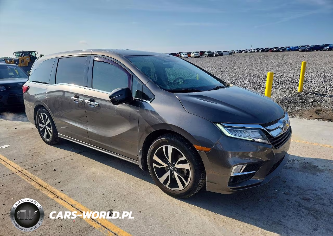 2018 Honda Odyssey Elite VIN:5FNRL6H90JB054504 - 4