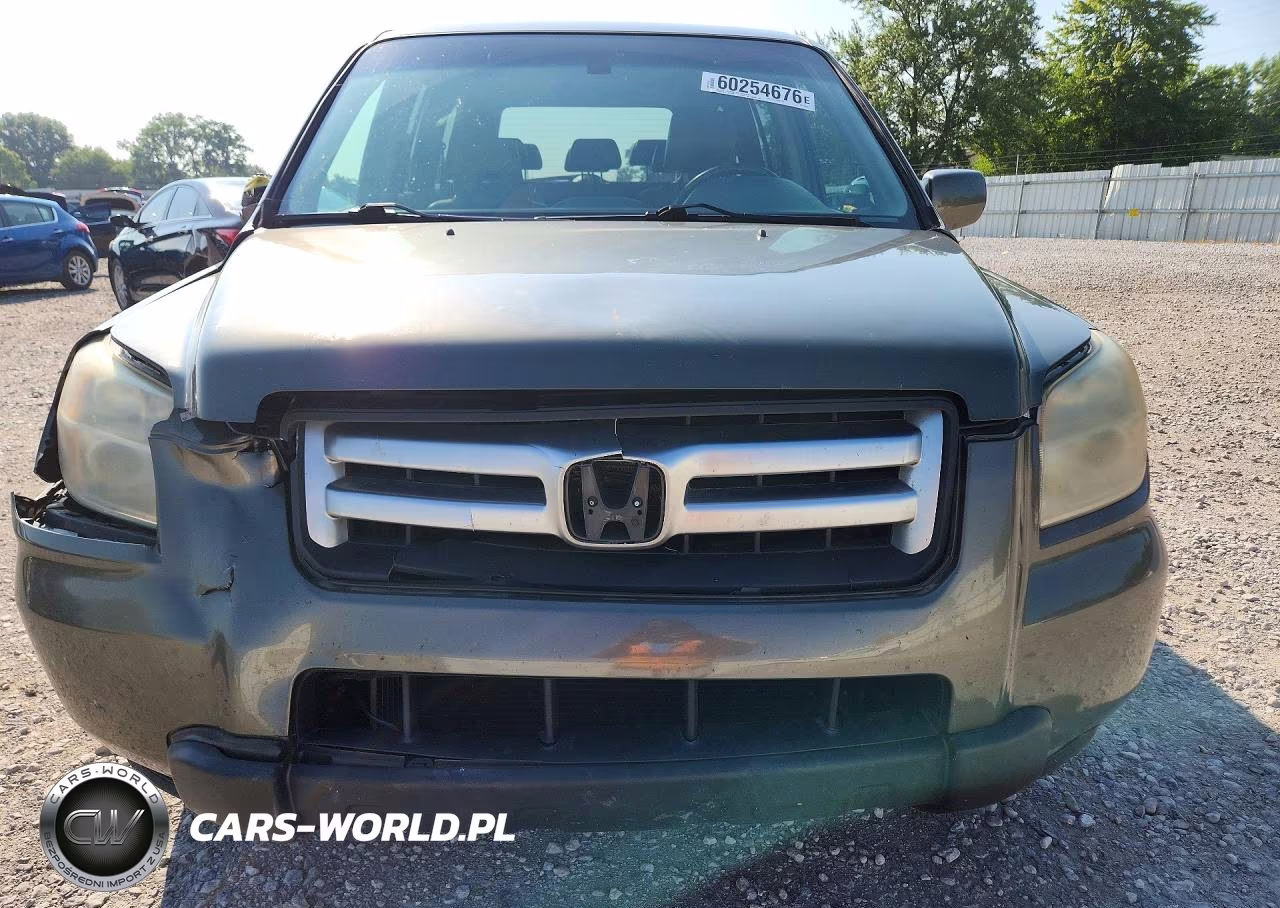 2006 Honda Pilot Ex VIN:5FNYF18656B024451 - 5