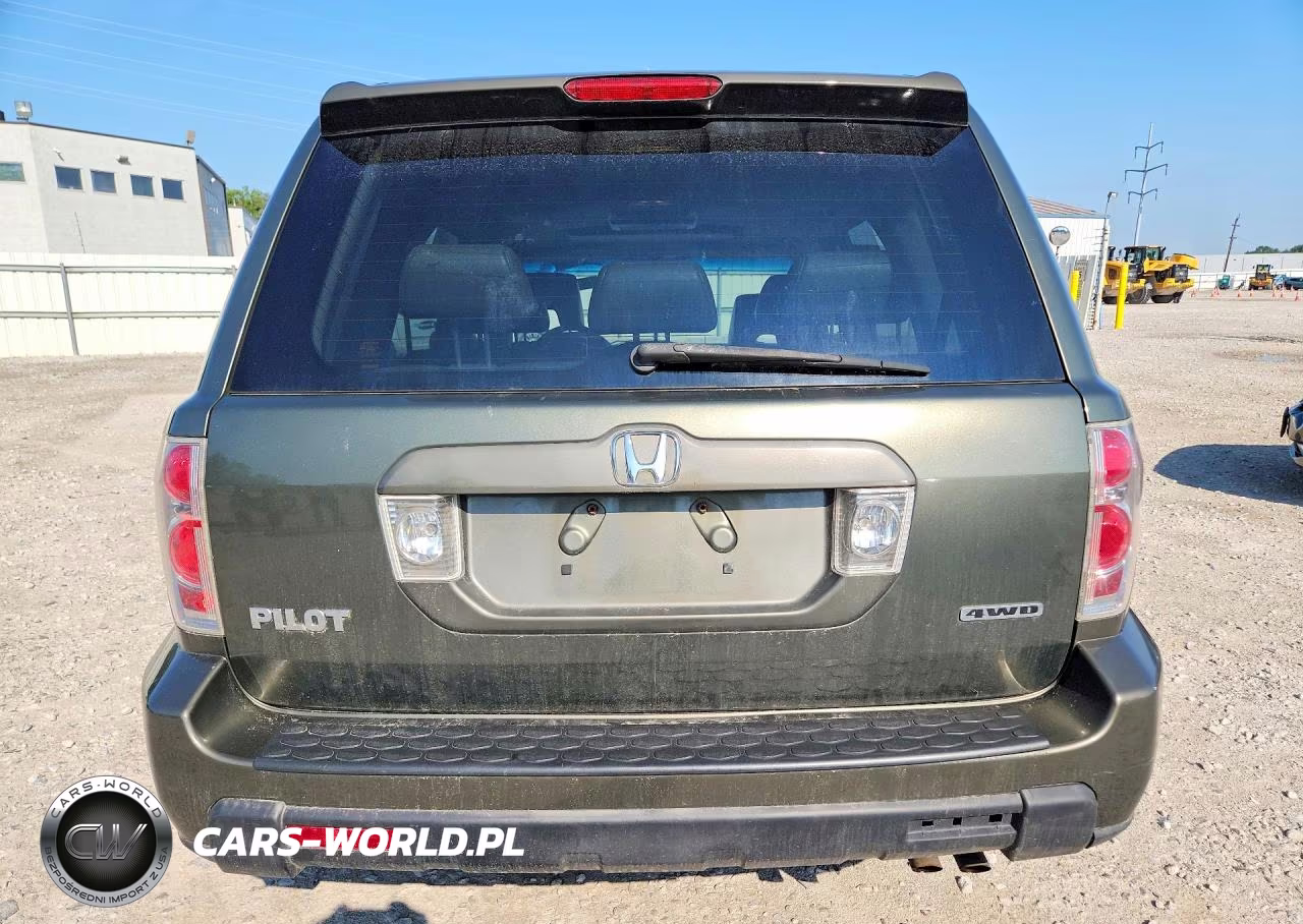 2006 Honda Pilot Ex VIN:5FNYF18656B024451 - 6