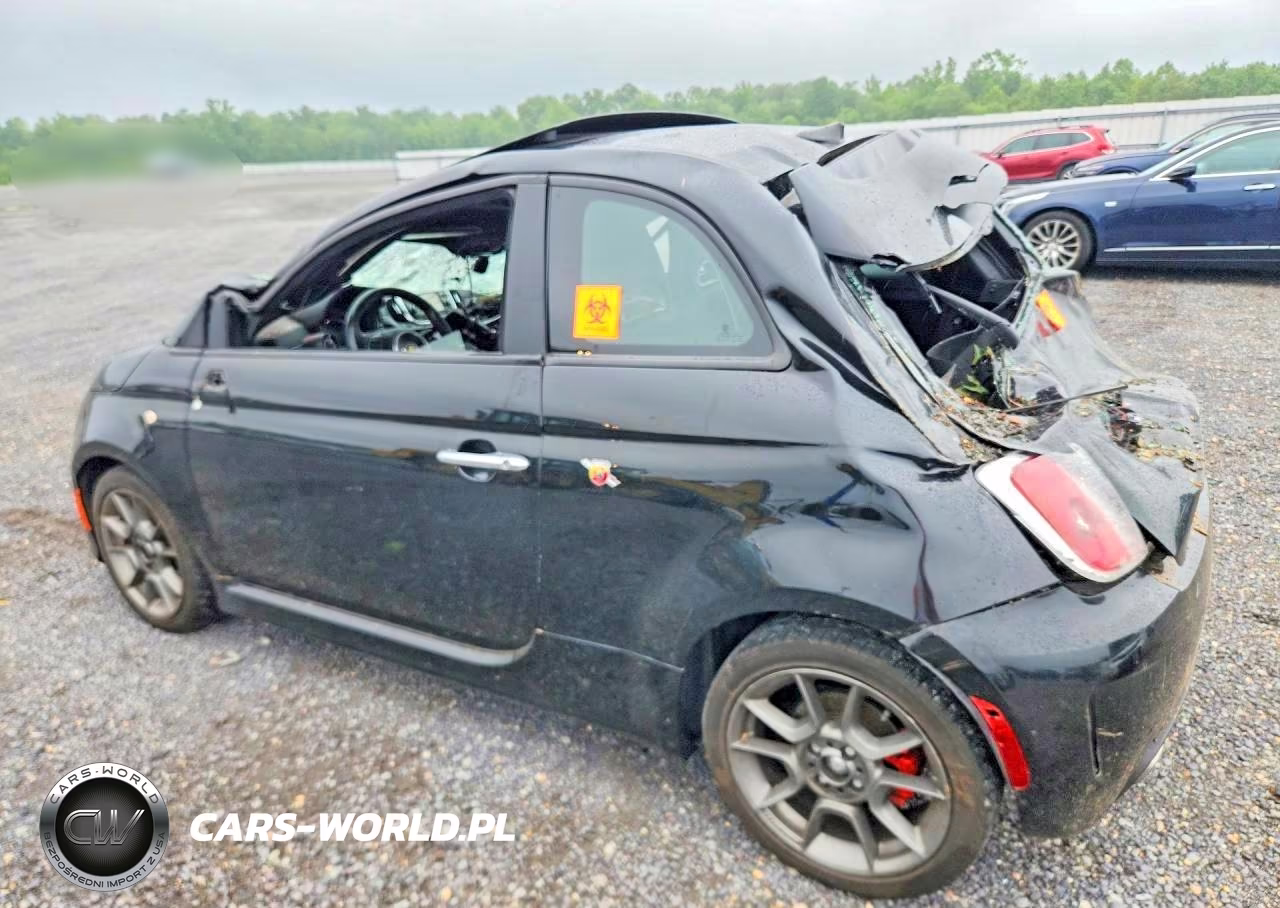 2016 Fiat 500 Abarth VIN:3C3CFFFH4GT165398 - 2