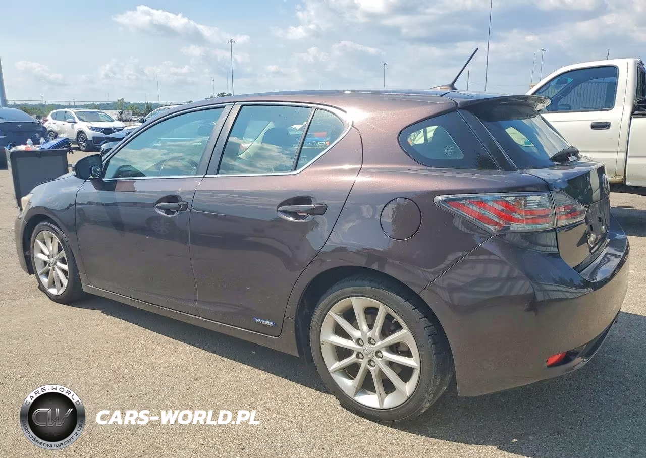 2012 Lexus Ct 200 VIN:JTHKD5BH1C2100113 - 2
