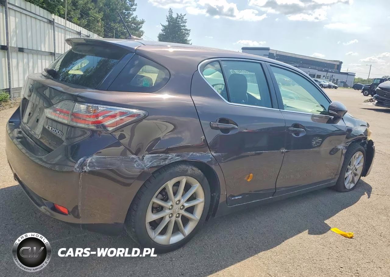 2012 Lexus Ct 200 VIN:JTHKD5BH1C2100113 - 3