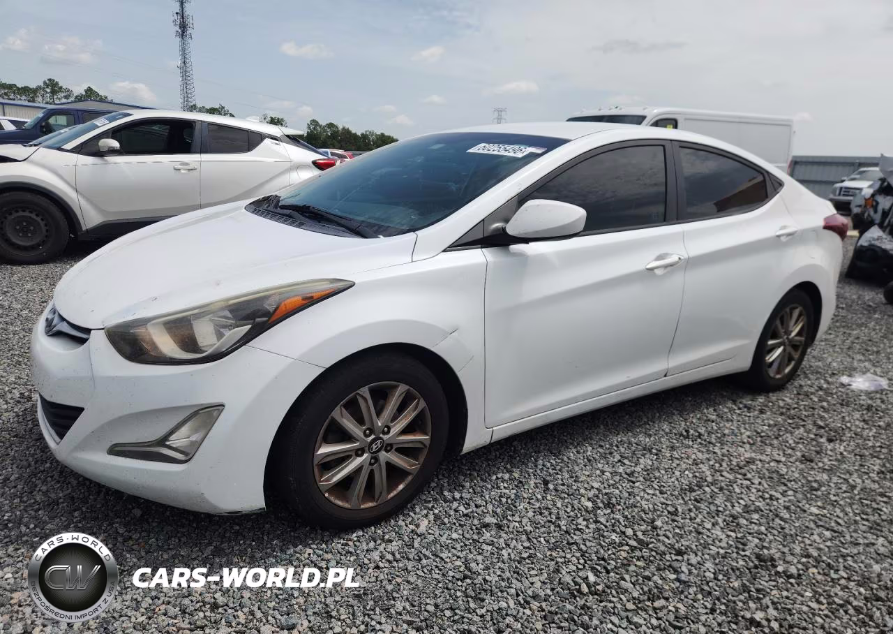 2016 Hyundai Elantra Se VIN:5NPDH4AE6GH782894 - 1