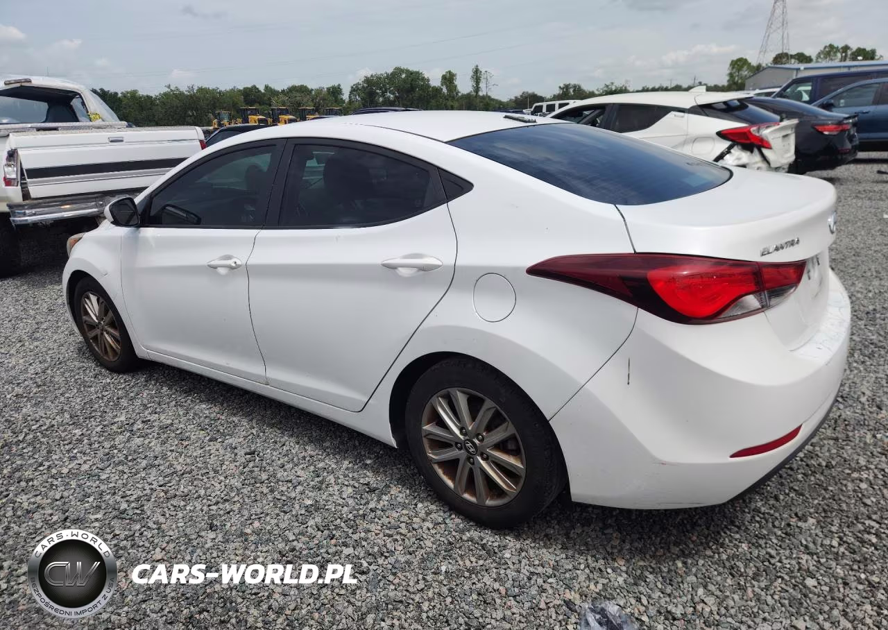 2016 Hyundai Elantra Se VIN:5NPDH4AE6GH782894 - 2