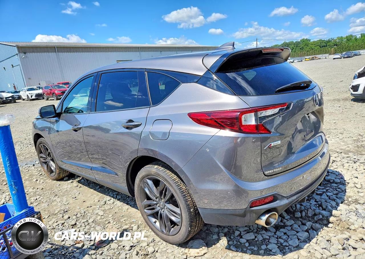 2022 Acura Rdx A-Spec VIN:5J8TC2H67NL002733 - 2