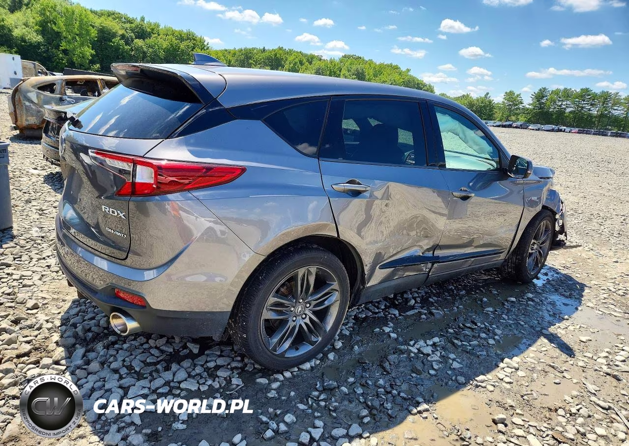 2022 Acura Rdx A-Spec VIN:5J8TC2H67NL002733 - 3