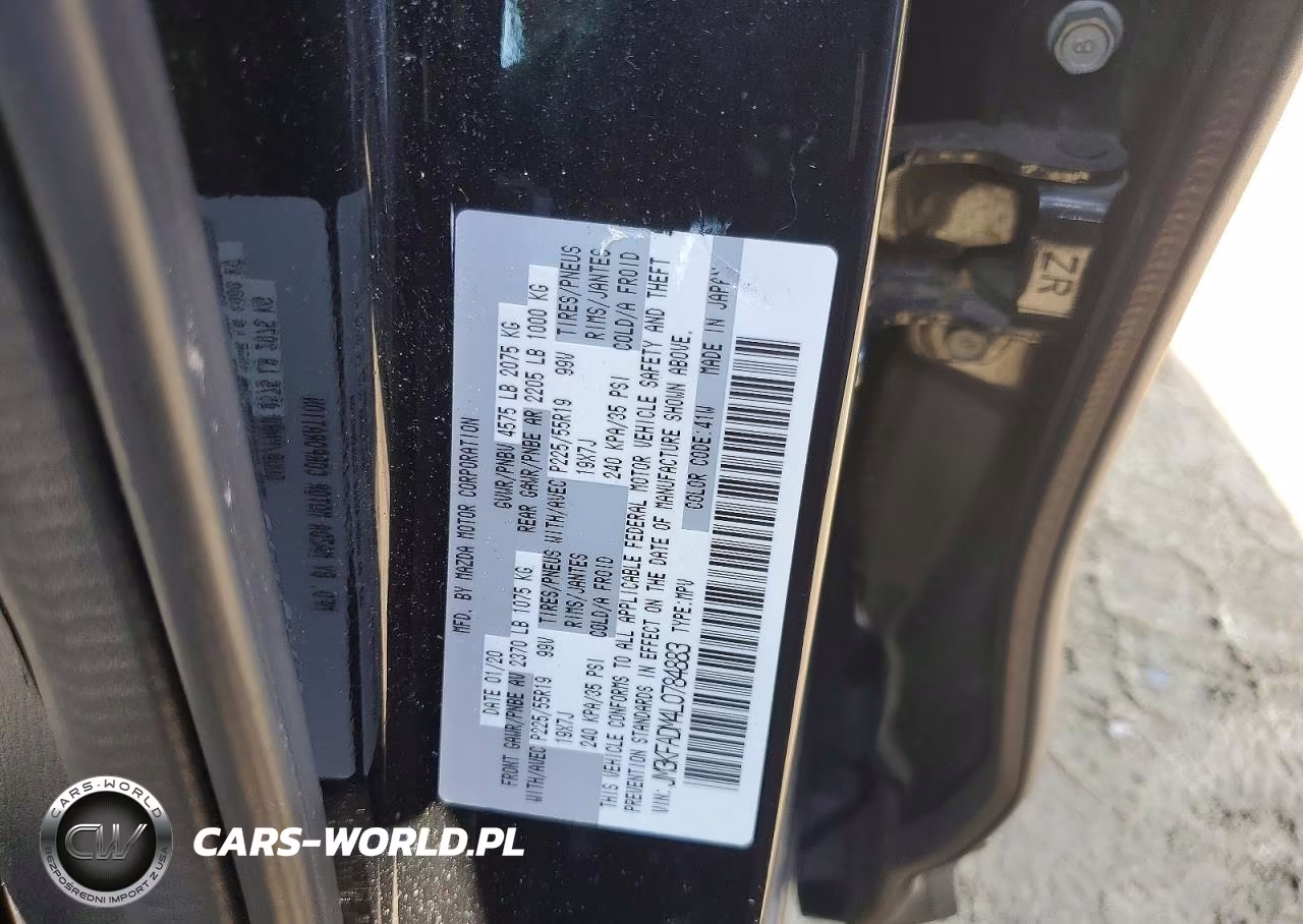 2020 Mazda Cx-5 Grand Touring VIN:JM3KFADM4L0784883 - 13