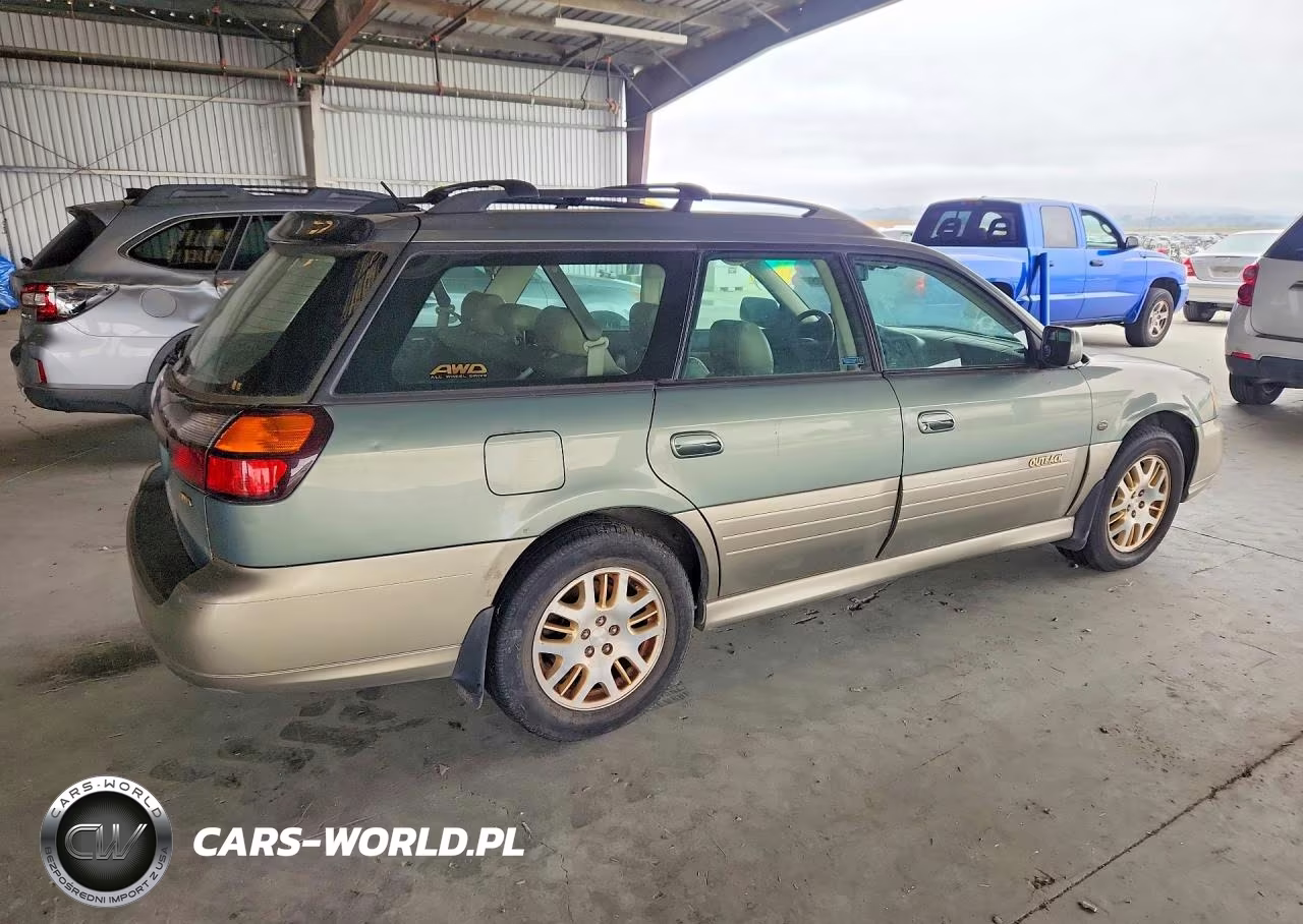 2003 Suba Outback 3.0R Ll Bean VIN:4S3BH806037620847 - 3