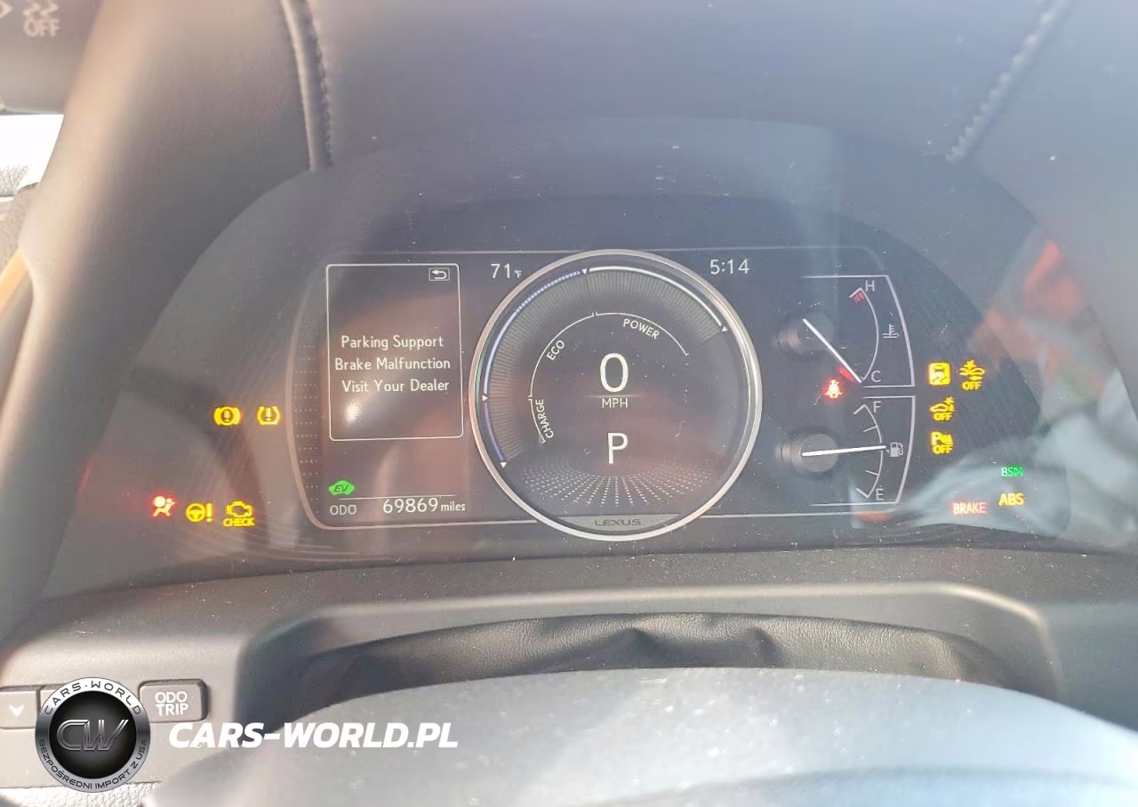 2019 Lexus Es 300H VIN:58AB21B12KU004050 - 9